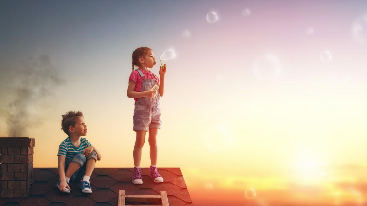 高清儿童幻想精美图片