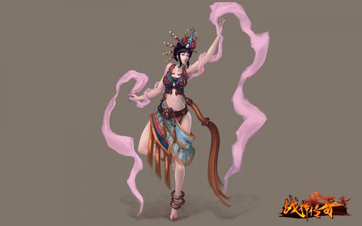 战神传奇游戏美女图片