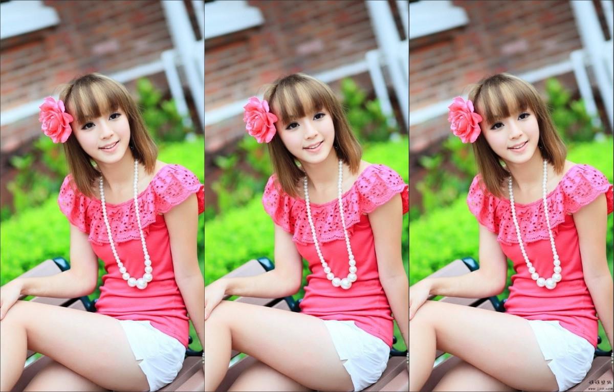 花儿般的女孩黄诗思图片