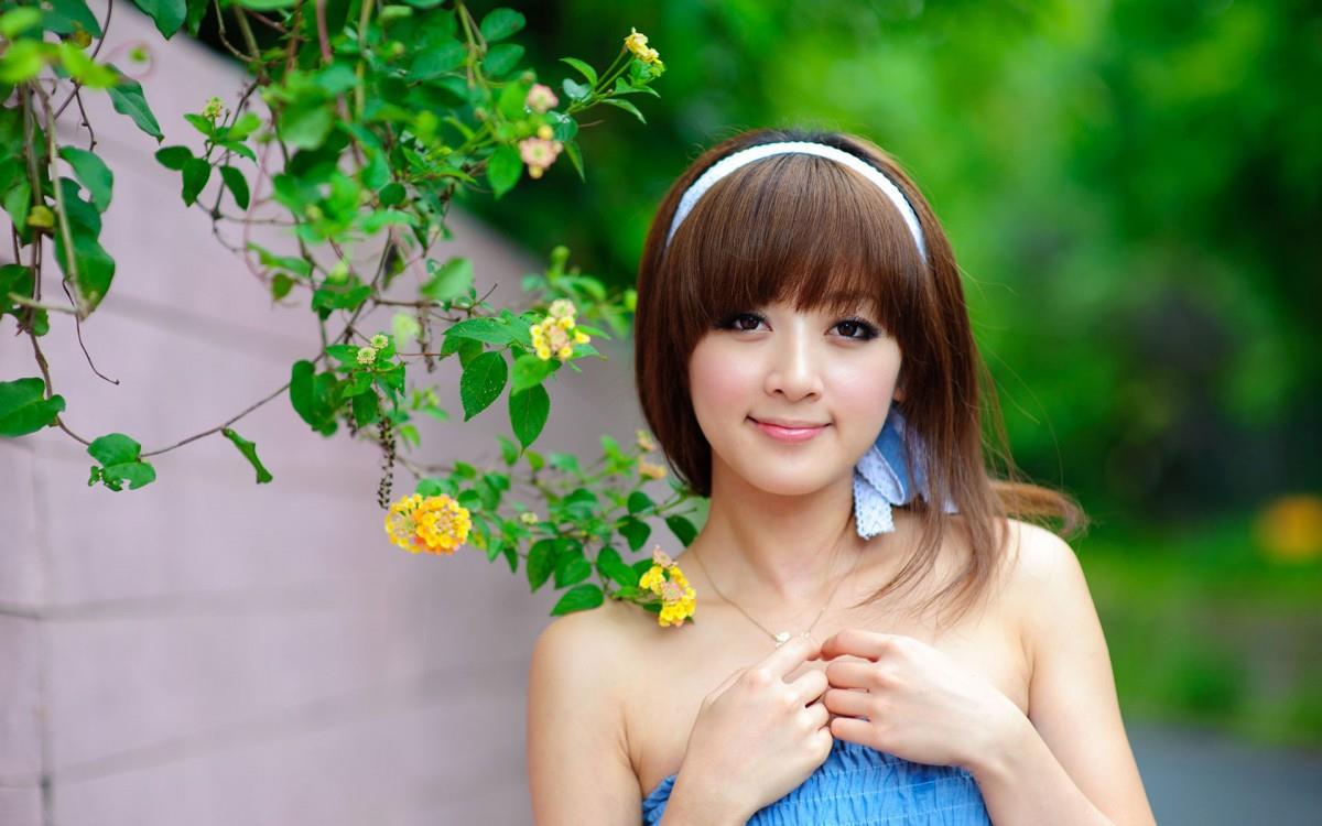 清纯可爱的果子妹妹图片