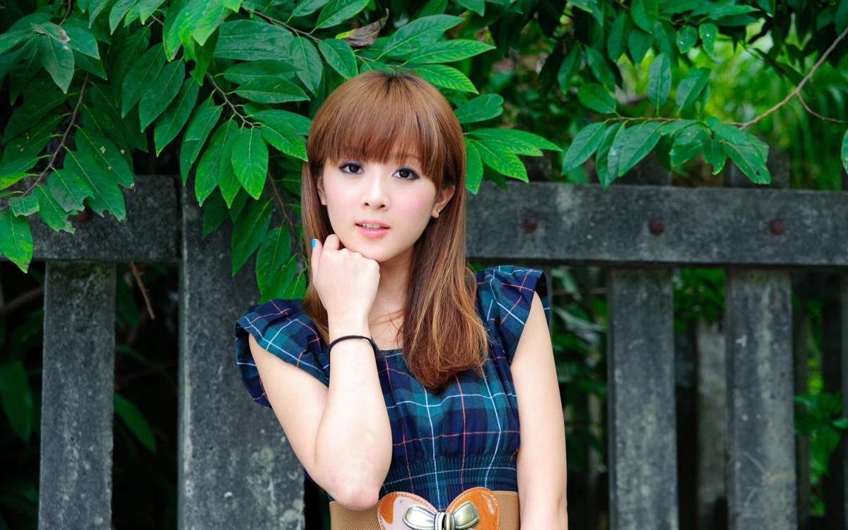 清纯可爱的果子妹妹图片