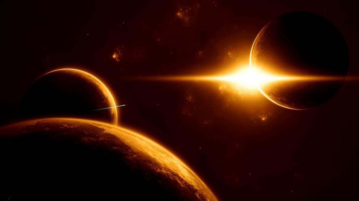 梦幻太空高清唯美图片