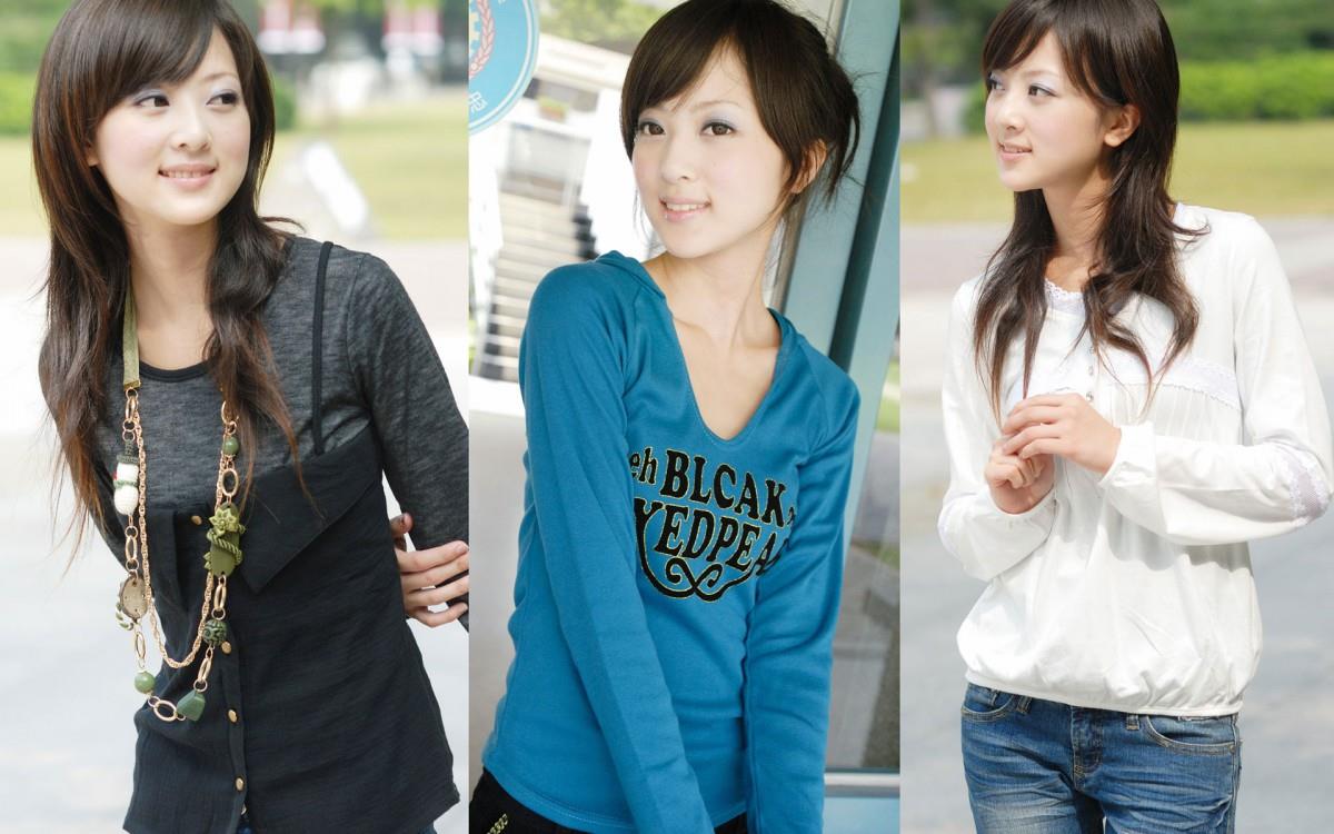 清纯可爱的果子妹妹图片