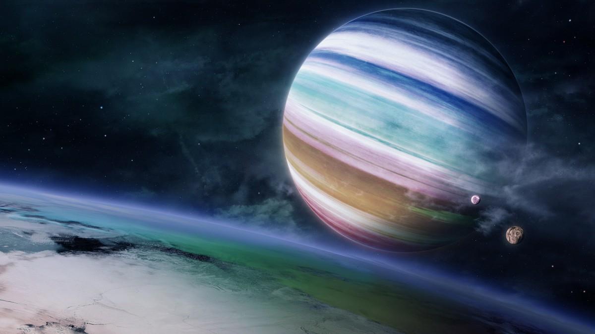 梦幻太空高清唯美图片