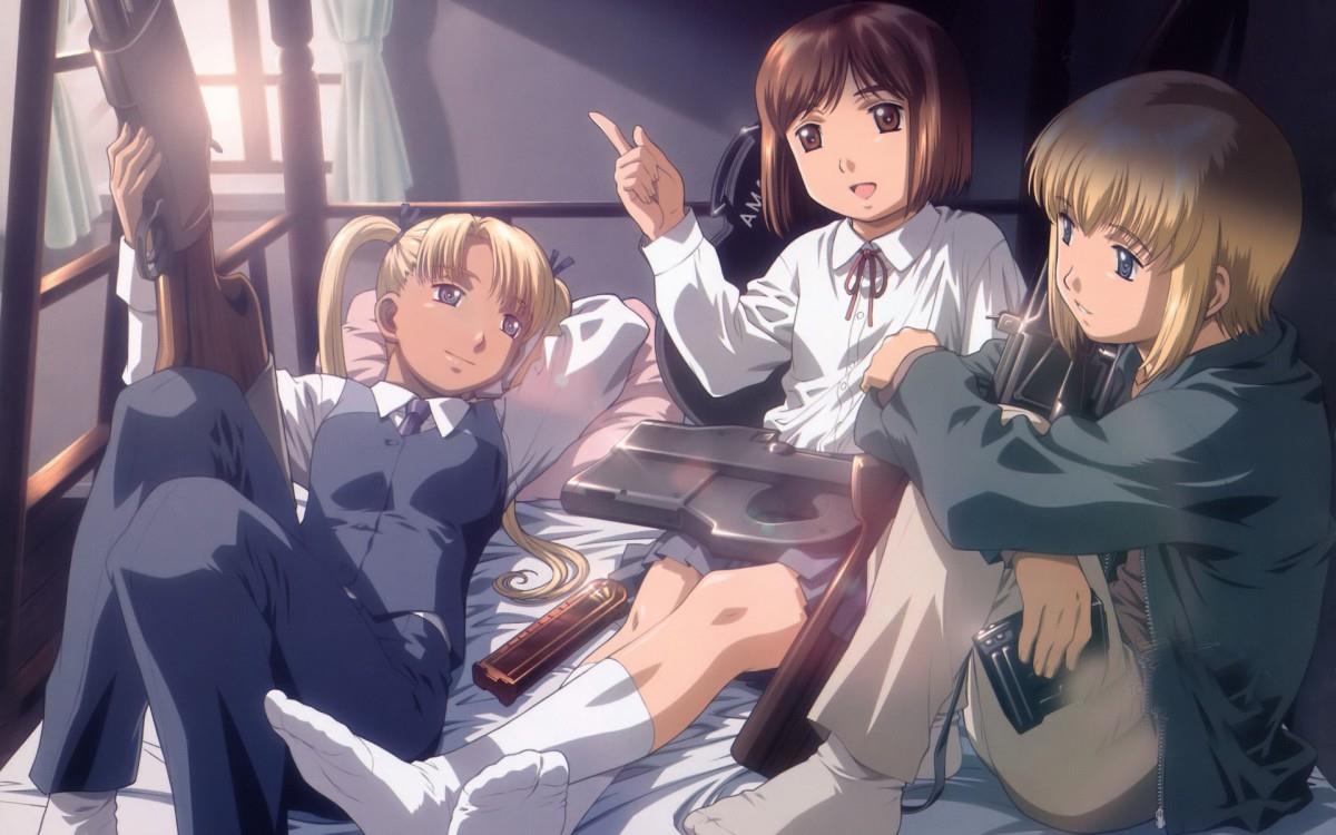 神枪少女动漫图片