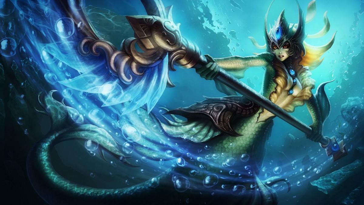 lol唤潮鲛姬娜美图片