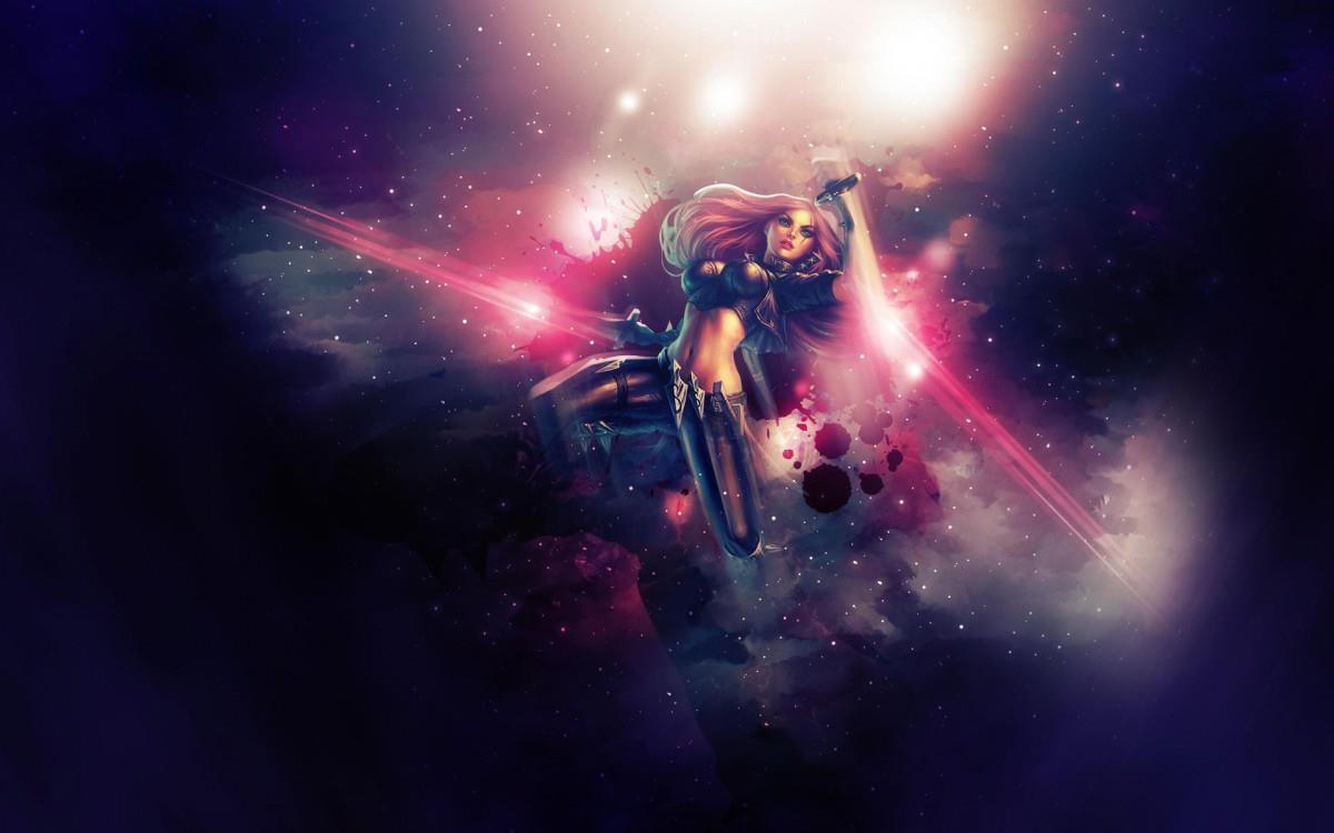 英雄联盟不祥之刃卡特琳娜图片