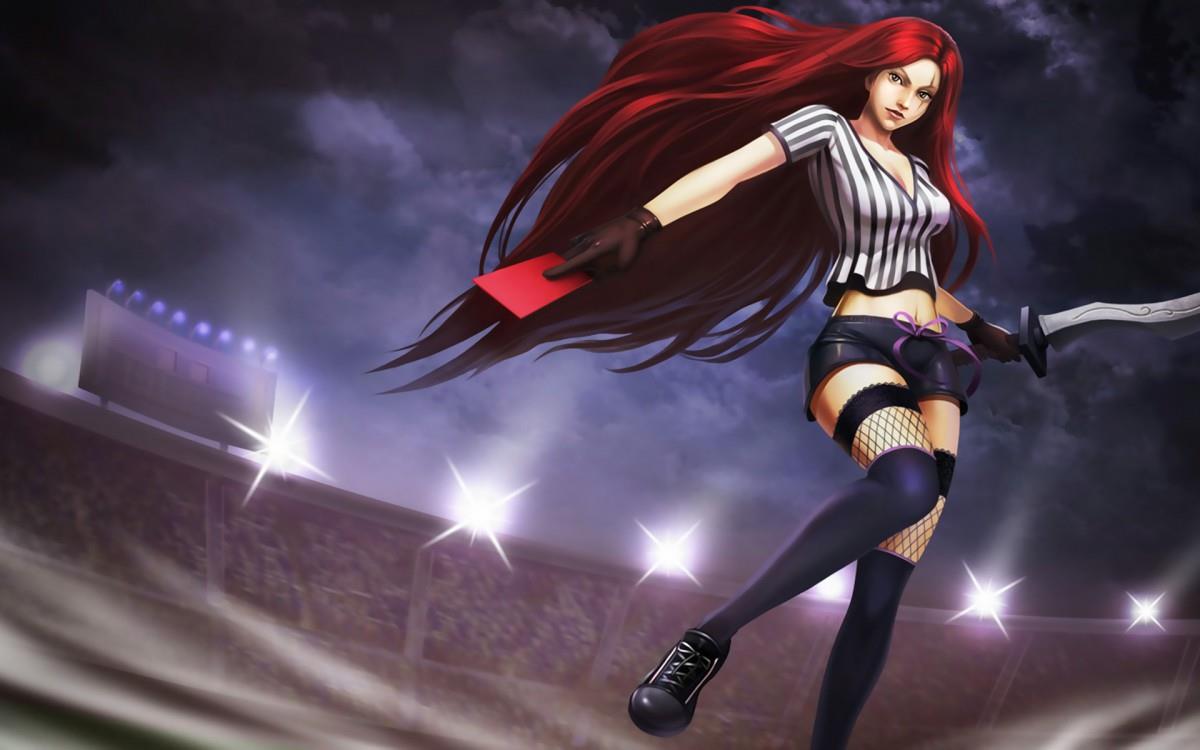 英雄联盟不祥之刃卡特琳娜图片