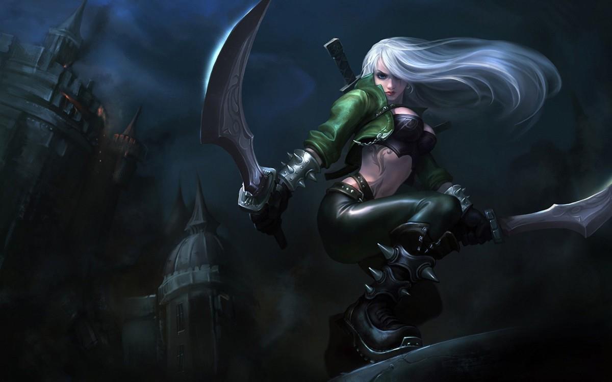 英雄联盟不祥之刃卡特琳娜图片