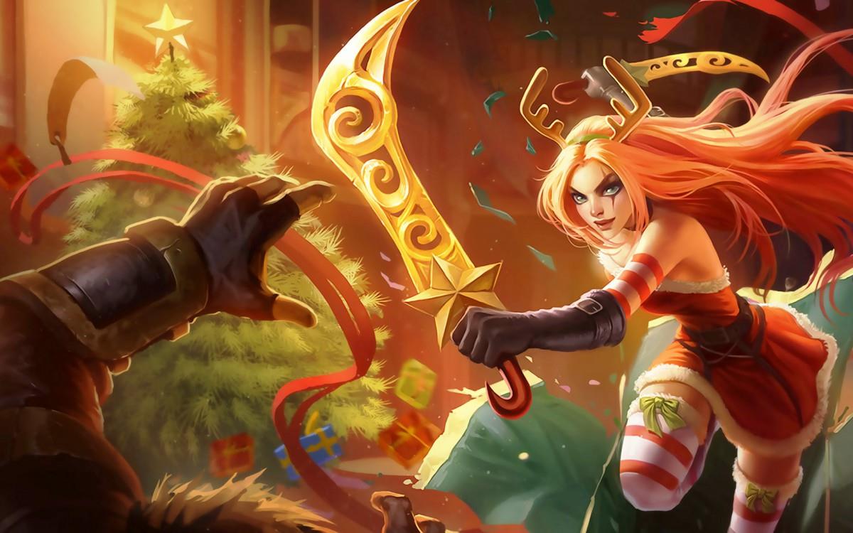 英雄联盟不祥之刃卡特琳娜图片