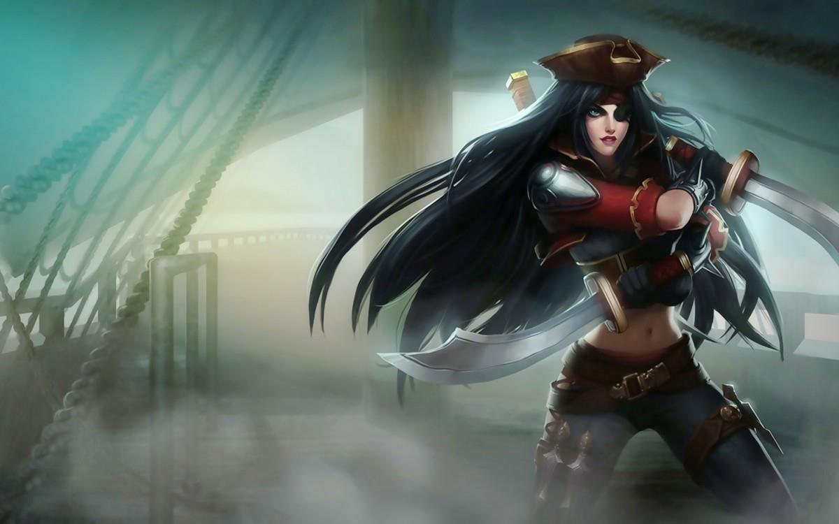 英雄联盟不祥之刃卡特琳娜图片