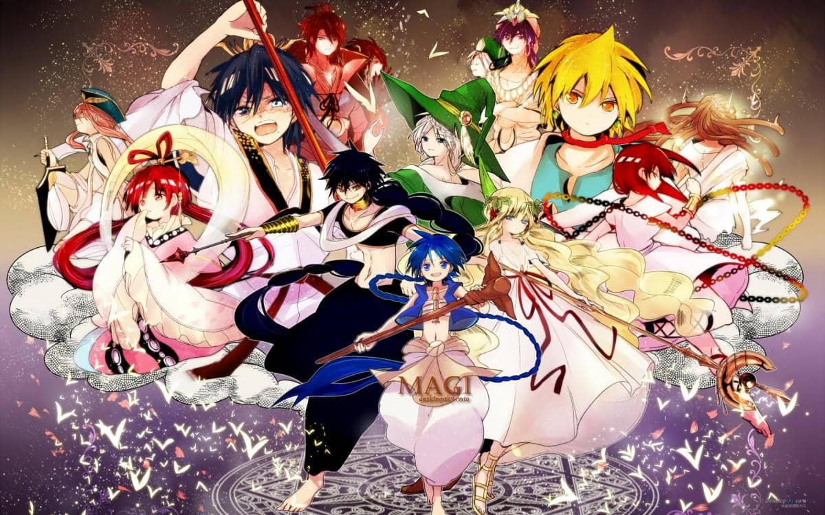 魔笛MAGI漫画图片