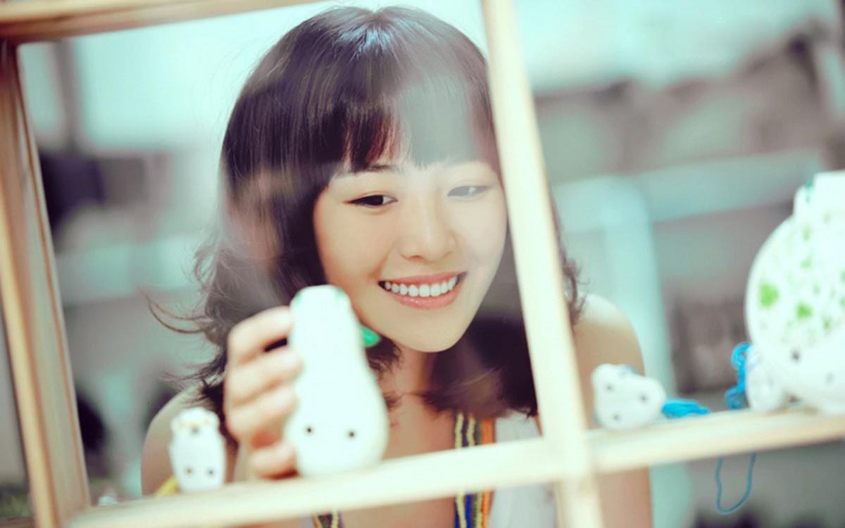 中戏小清新美女许薇图片