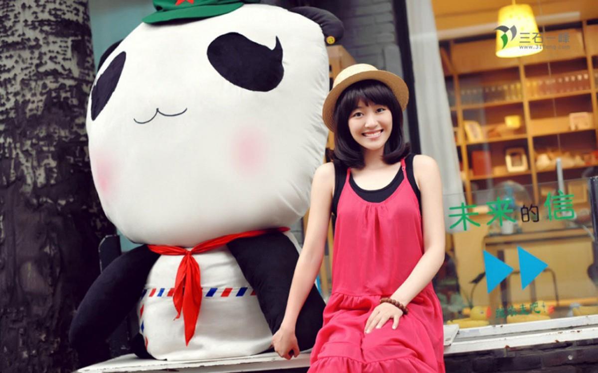 中戏小清新美女许薇图片