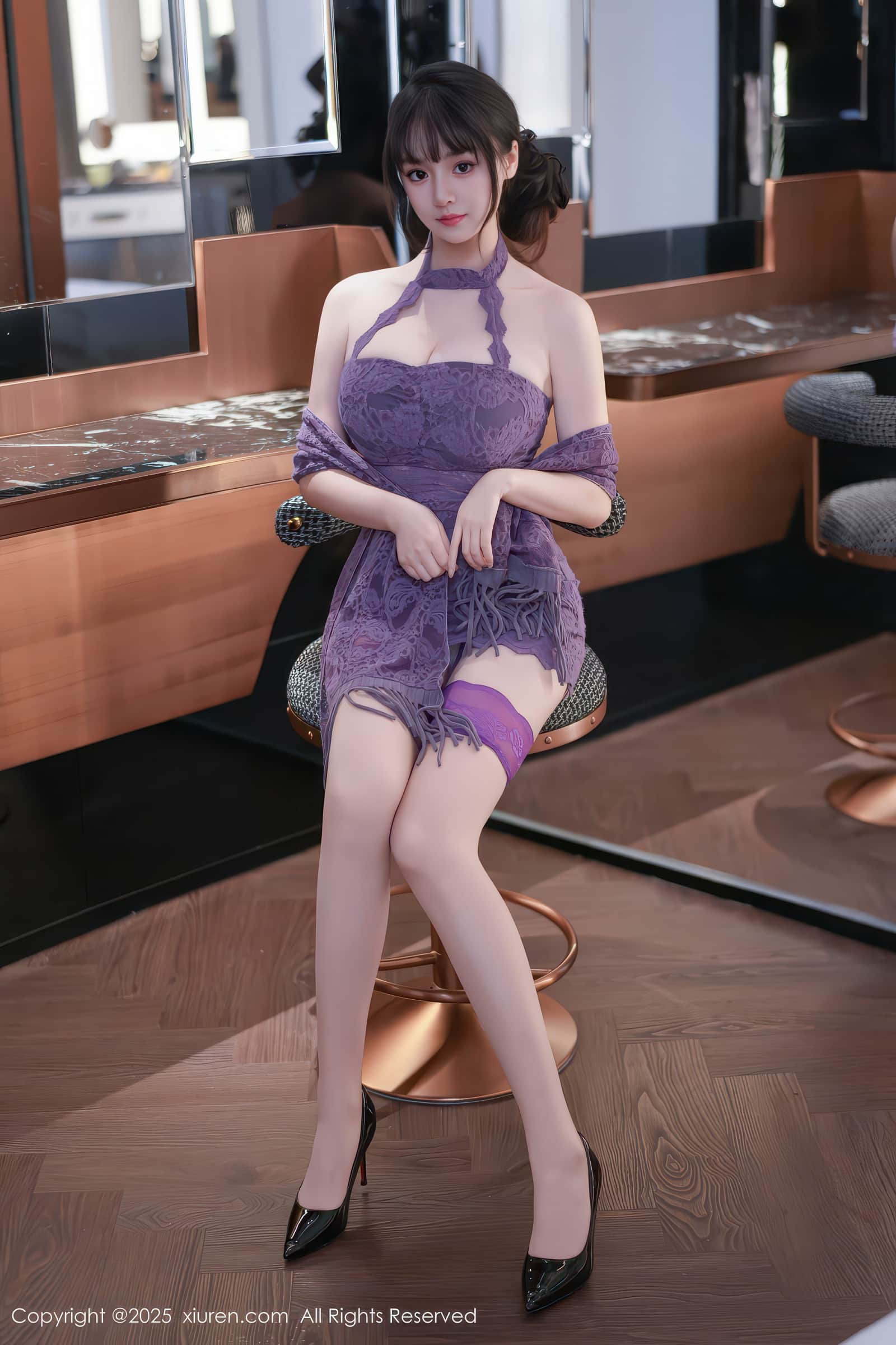 气质乖巧美女沈南汐RuRu雪白白皙皮肤诱人写真